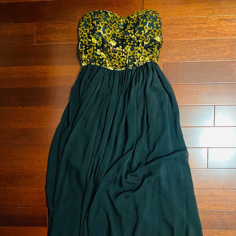Beautiful strapless long dress